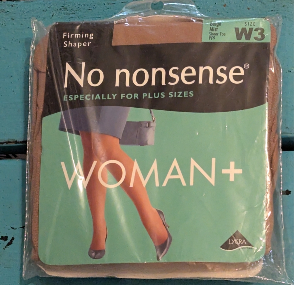 New NIP WOMAN+ Firming Shaper Socks - Beige Mist (W3)